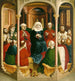 La descente du Saint-Esprit, Pentecôte, le panneau gauche de l'autel de Wurzach - Hans Multscher — artwork view