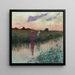 La femme de l'artiste pêchant - Jean-Louis Forain — framed artwork on a wall