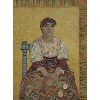 La femme italienne - Vincent van Gogh | Reproduction Tableau Décoration murale affiche copie
