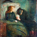 La niña enferma - Edvard Munch — vista de la obra