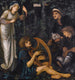 La locura de Sir Tristram - Sir Edward Coley Burne-Jones — vista de la obra