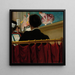 La fosse d'orchestre, le vieux Proctor's Fifth Avenue Theatre - Everett Shinn — framed artwork on a wall