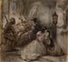 La furia española en Amberes - Jan August Hendrik Leys — vista de la obra