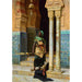 Reproduction of the painting The Nubian Guard - Ludwig Deutsch
