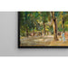 Reproducción del cuadro La grande rue du lac à Wannsee avec des promeneurs - Max Liebermann