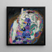 La joven - Gustav Klimt — cuadro enmarcado en la pared
