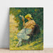 Reproducción del cuadro La lectura en el jardín - Henri Lebasque