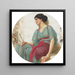 La carta de amor - John William Godward — cuadro enmarcado en la pared