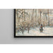 Reproducción del cuadro El luz de la mañana del sol sobre la nieve Eragny-sur-Epte - Camille Pissarro