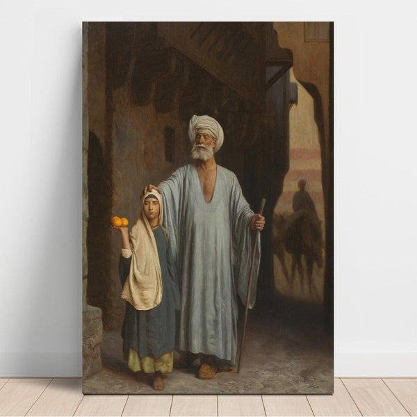 Reproduction of the painting The outstretched hand - Jean-Léon Gérôme