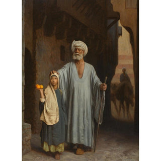 La main tendue - Jean-Léon Gérôme | Reproduction Tableau Décoration murale affiche copie