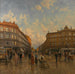 La casa de la provisión de los ciudadanos en 1888 - Ladislaus Eugen Petrovits — vista de la obra