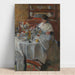 Reproduction of the painting La mangeuse d'huitres - James Ensor