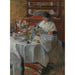 Reproduction of the painting La mangeuse d'huitres - James Ensor
