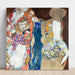 Reproduction of the painting The Bride - Gustav Klimt
