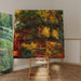 Reproducción del cuadro La pasarela japonesa, Giverny - Claude Monet