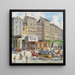 La porte écossaise et la bastille des laitiers à Vienne - Franz Gerasch — framed artwork on a wall
