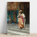 Reproduction of the painting The Response - Ludwig Deutsch