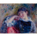 Reproduction of the painting The Dreamer - Pierre-Auguste Renoir