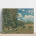 Reproducción del cuadro La ruta de Versalles a Saint-Germain - Alfred Sisley