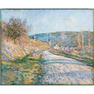 La route de Vétheuil - Claude Monet | Reproduction Tableau Décoration murale affiche copie