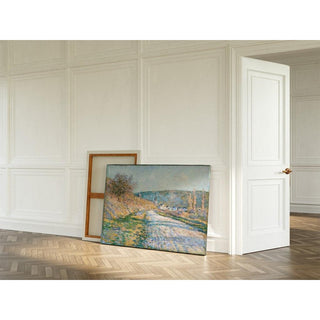 La route de Vétheuil - Claude Monet | Reproduction Tableau Décoration murale affiche copie