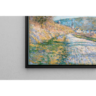 La route de Vétheuil - Claude Monet | Reproduction Tableau Décoration murale affiche copie