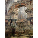 Reproducción del cuadro La ruina romana en Schönbrunn - Carl Moll