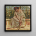 La sandale - Edward John Poynter — cuadro enmarcado en la pared