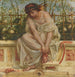 La sandale - Edward John Poynter — vista de la obra