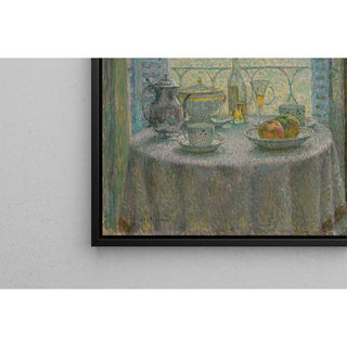La table ronde - Henri Le Sidaner | Reproduction Tableau Décoration murale affiche copie