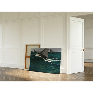 La vague verte - Claude Monet | Reproduction Tableau Décoration murale affiche copie