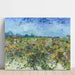 Reproducción del cuadro La vigne verte - Vincent Van Gogh