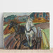 Reproducción del cuadro Labourage d'automne - Edvard Munch