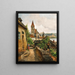 Weissenkirchen en la Wachau - Ladislaus Eugen Petrovits — cuadro enmarcado en la pared