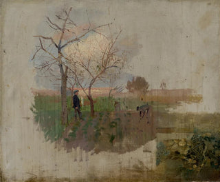 Ladislav Mednynszky - Autumn in an Orchard.webp