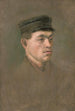 Estudio de cabeza de un joven artesano - Ladislav Mednyánszky — vista de la obra