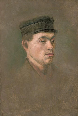 Ladislav Mednynszky - Head Study of a Craftsboy.webp