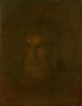 Estudio de retrato de un anciano - Ladislav Mednyánszky — vista de la obra