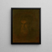 Estudio de retrato de un anciano - Ladislav Mednyánszky — cuadro enmarcado en la pared