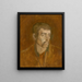 Estudio del hombre infeliz - Ladislav Mednyánszky — cuadro enmarcado en la pared