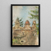 La tour du manoir à Strky - Ladislav Mednyánszky — framed artwork on a wall