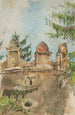 La tour du manoir à Strky - Ladislav Mednyánszky — artwork view