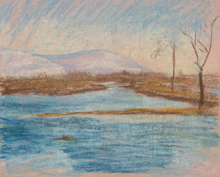 Ladislav Mednynszky - Winter Landscape.webp