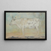 Vache Blanche - Lajos Deák Ébner — cuadro enmarcado en la pared
