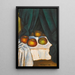 Nature morte avec fruits - Lajos Tihanyi — framed artwork on a wall