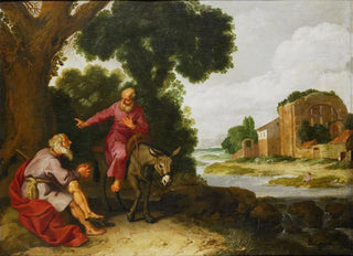 Lambert Jacobsz - The Prophet of Bethel Meets the Man of God from Judah.webp