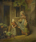Mujer vendiendo verduras - Lambertus Johannes Hansen — vista de la obra