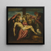 Lamentation - Cercle de Tintoretto — cuadro enmarcado en la pared