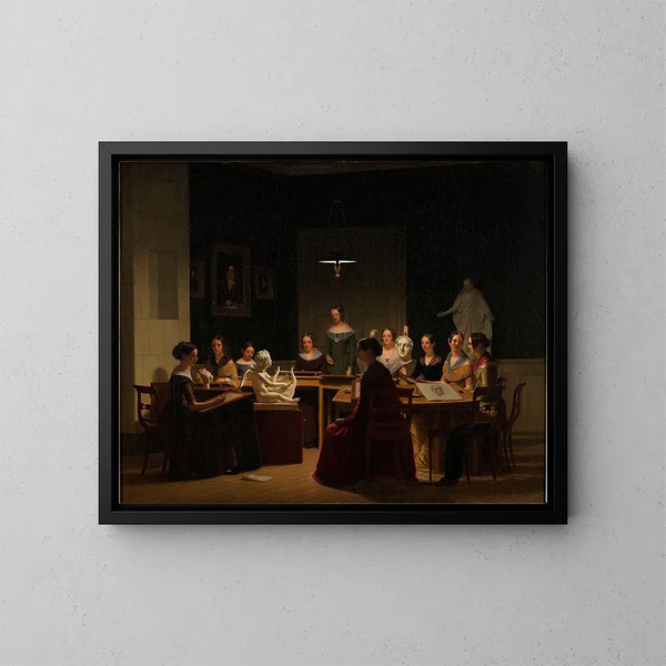 L'école des beaux-arts de Göteborg - Lars Hansen — cuadro enmarcado en la pared